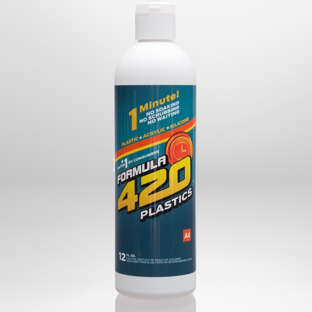 Formula 420 Tobacco Master cleaner bottle.